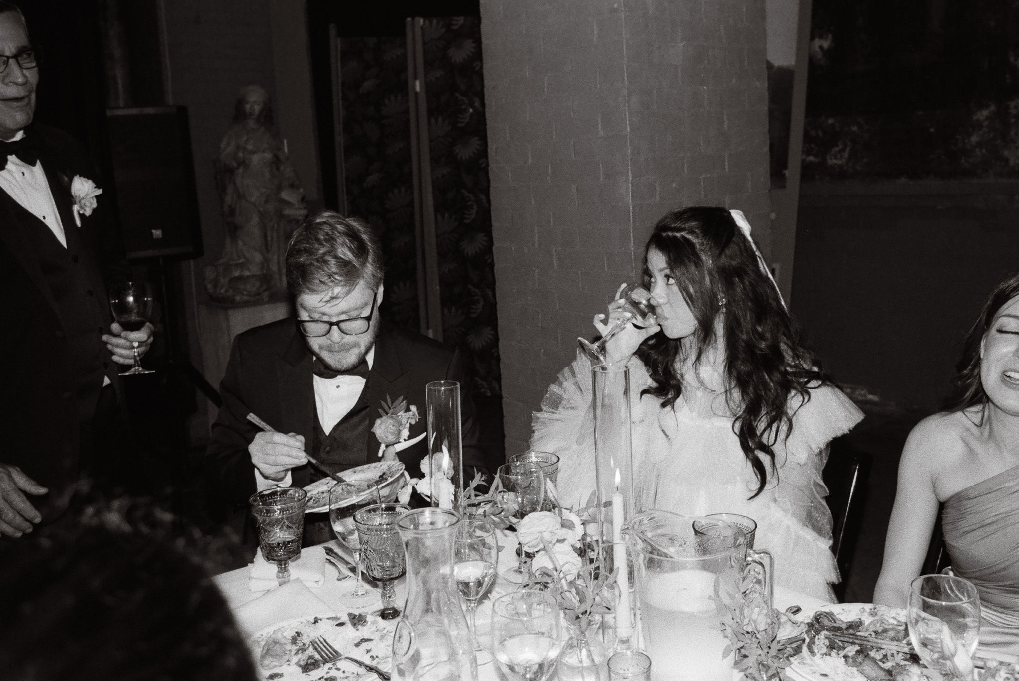 Dinner Time wiederhoeft wedding dress taken by Parkers Pictures