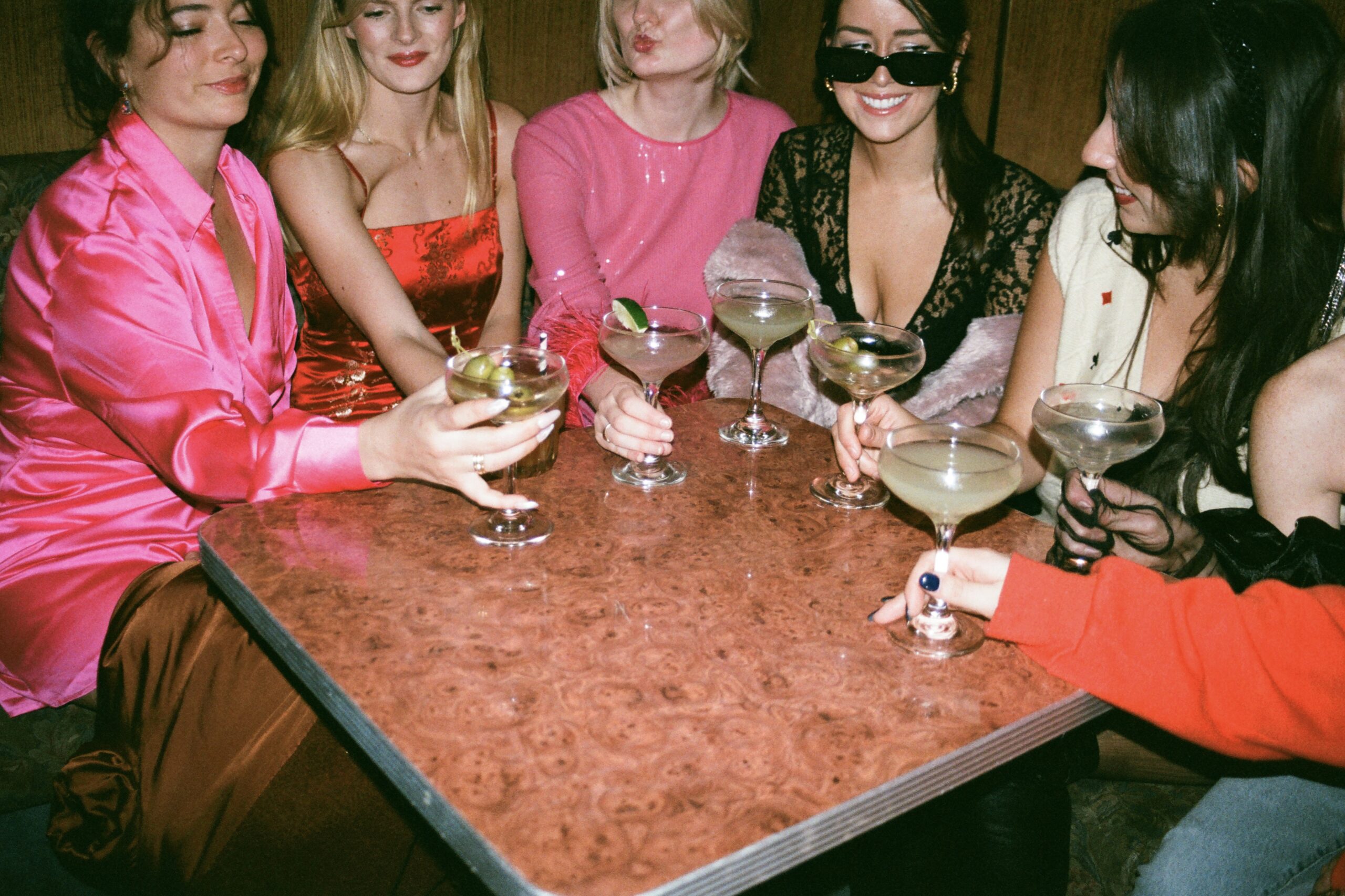birthday party at the Flower shop nyc shot on film by parkers pictures
